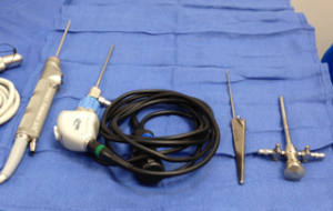 Arthroscope and instruments